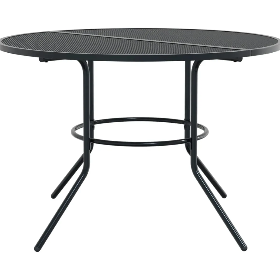 Conjunto de jardín Sartie 6 sillas + mesa negro