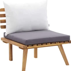 Conjunto de jardín Siena 4 piezas natural