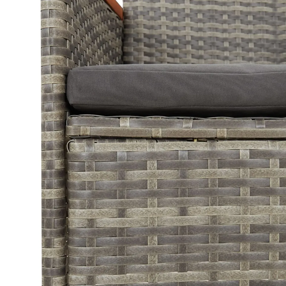 Conjunto de jardín Sintra 4 sillas + mesa gris