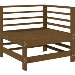 Conjunto de jardín Space 6 piezas madera maciza de pino