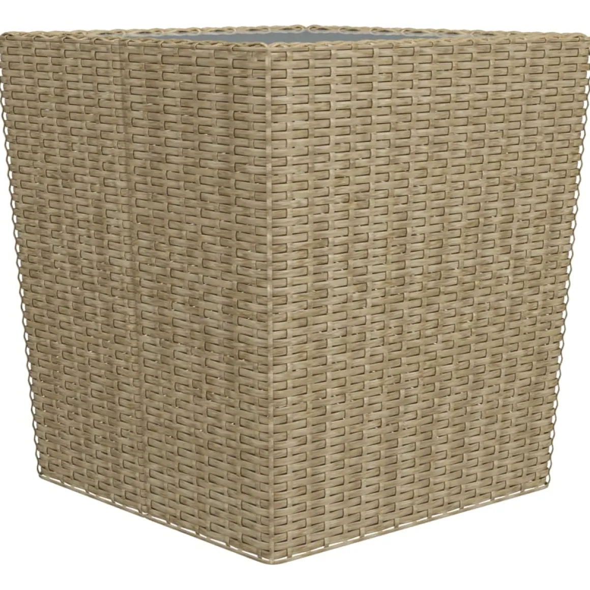 Conjunto de jardín VidaXL 2 sillones+1 mesita de ratán