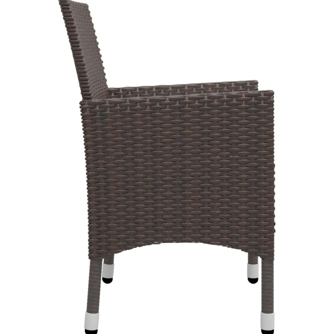 Conjunto de jardín VidaXL 2 sillones+1 mesita de ratán