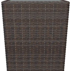 Conjunto de jardín VidaXL 2 sillones+1 mesita de ratán