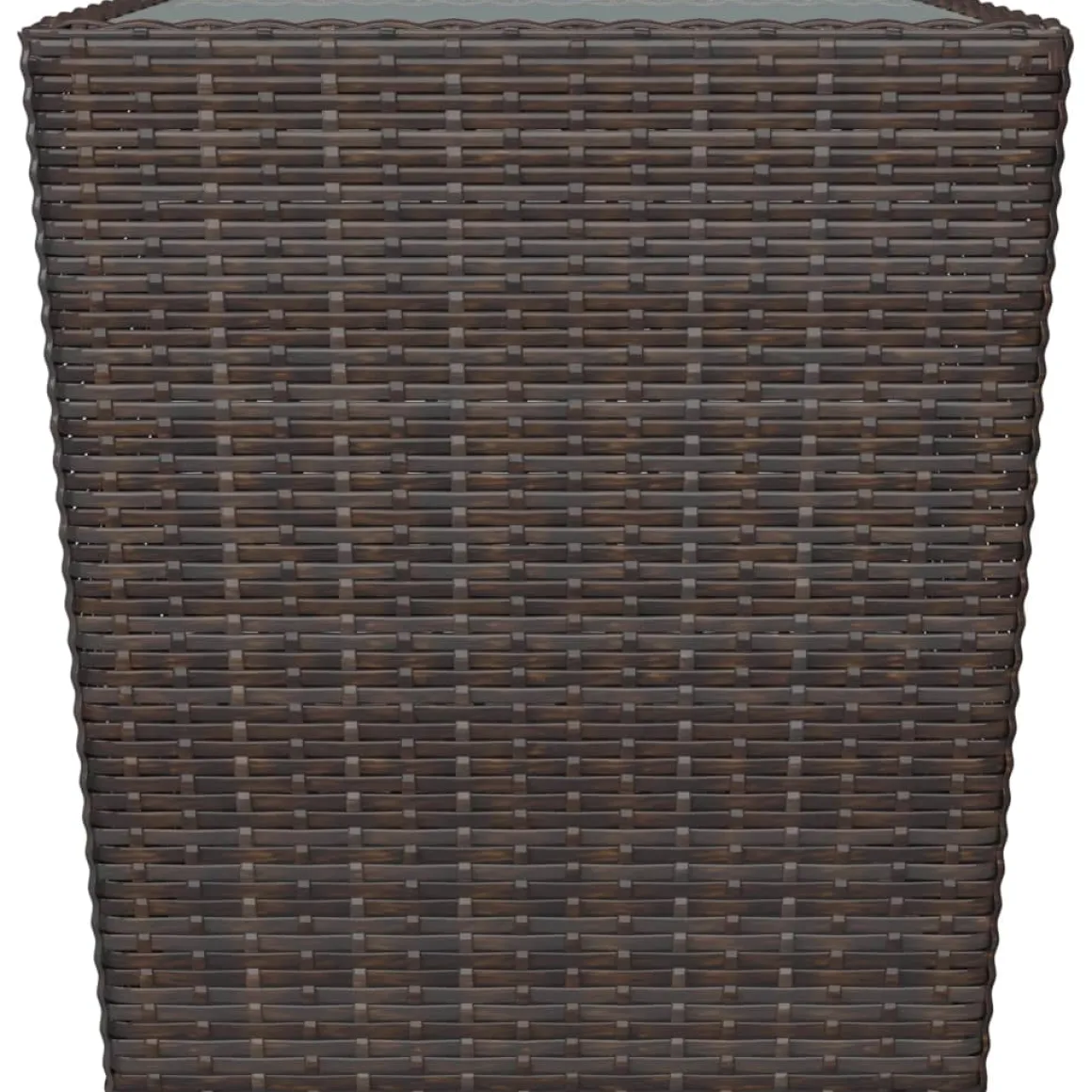 Conjunto de jardín VidaXL 2 sillones+1 mesita de ratán