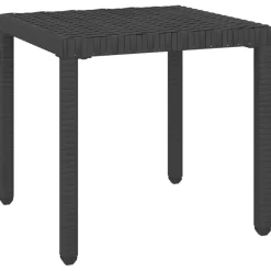 Conjunto de jardín VidaXL 2 tumbonas+1 mesita ratán