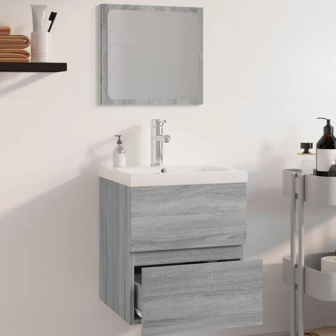 Conjunto de muebles de baño Haití madera contrachapada