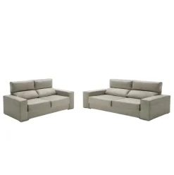 Conjunto de sofás Alice Velare 3 + 2 respaldo reclinable
