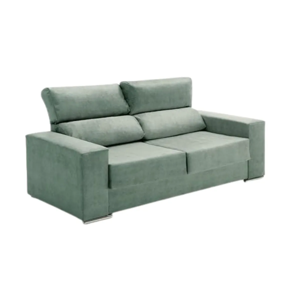 Conjunto de sofás Alice Velare 3 + 2 respaldo reclinable
