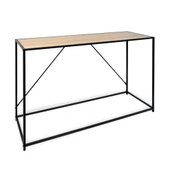 Consola MOA Vinthera estante metal negro 85x120x40 cm