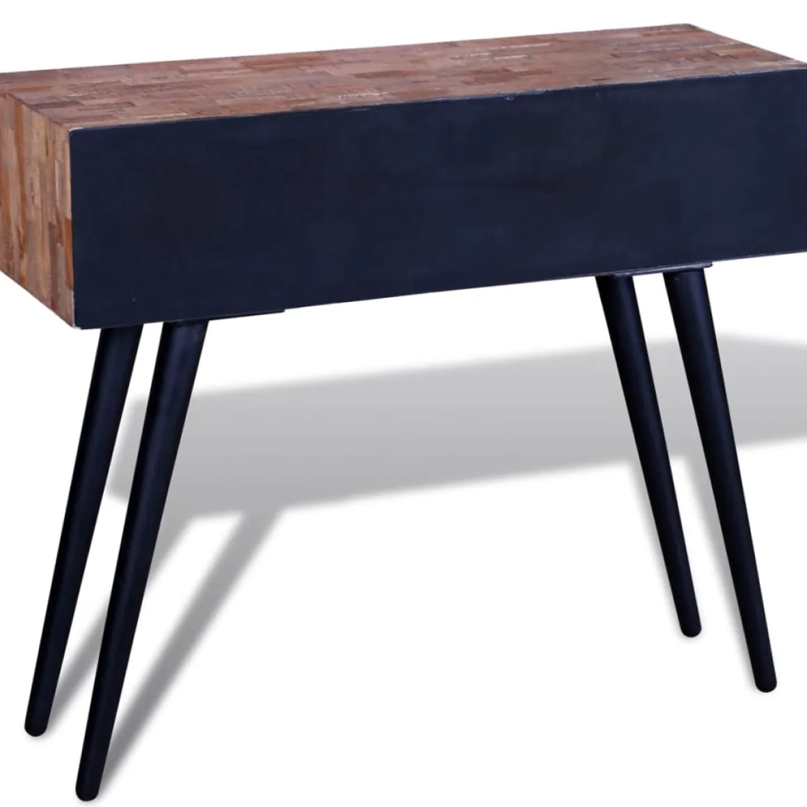 Consola recibidor 3 cajones natural 75x87x31 cm