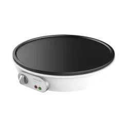 Crepera Cecotec Fun Crepelicius 1000W antiadherente blanco/negro Ø30,5cm