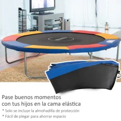 Cubierta protectora de cama elástica Homcom
