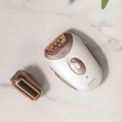 Depiladora Cecotec SkinCare Depil-Action & Go inalámbrica blanco/rosa