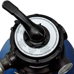 Depuradora de arena 400W 110000l/h negro 62,1x45,8x30,4 cm