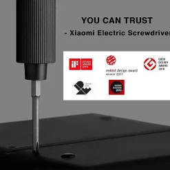 Destornillador eléctrico BHR5474GL Xiaomi con 24 puntas negro