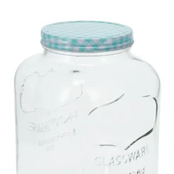 Dispensador de bebidas 4L con tapa cristal transparente