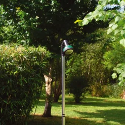 Ducha de jardín con trípode 160-230x66x66 cm