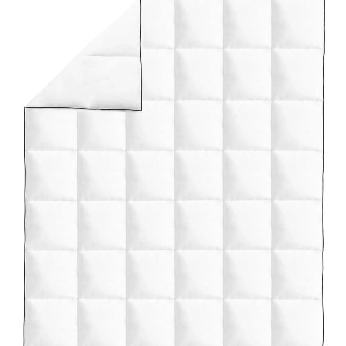 Edredón de plumón Top Comfort blanco