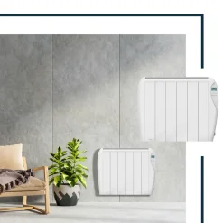Emisor térmico Infiniton HD-ET12 1200W 6 programas mando a distancia blanco