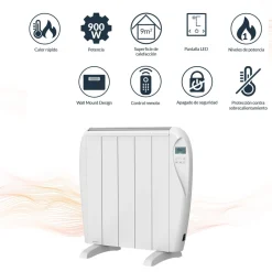 Emisor térmico Infiniton HD-ET09 900W 6 programas mando a distancia blanco