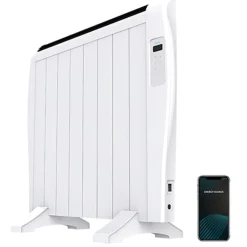 Emisor térmico Ready Warm 1800 Thermal Connected Cecotec 1200W control Wifi vía Smartphone blanco