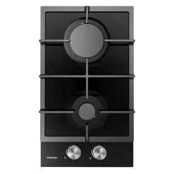 Encimera de gas Infiniton GAS-CR2B 4300W 2 fuegos negro 30 cm