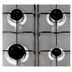 Encimera de gas New Pol NW4GXBUT 4 zonas 8100W butano/natural inox