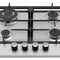 Encimera de gas Svan SGW4600X 8500W 4 fuegos ignición automática inox 59,5 cm