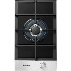 Encimera de gas Svan SVEC1BF 1 fuego wok ignición automática negro 10x29,4x51 cm