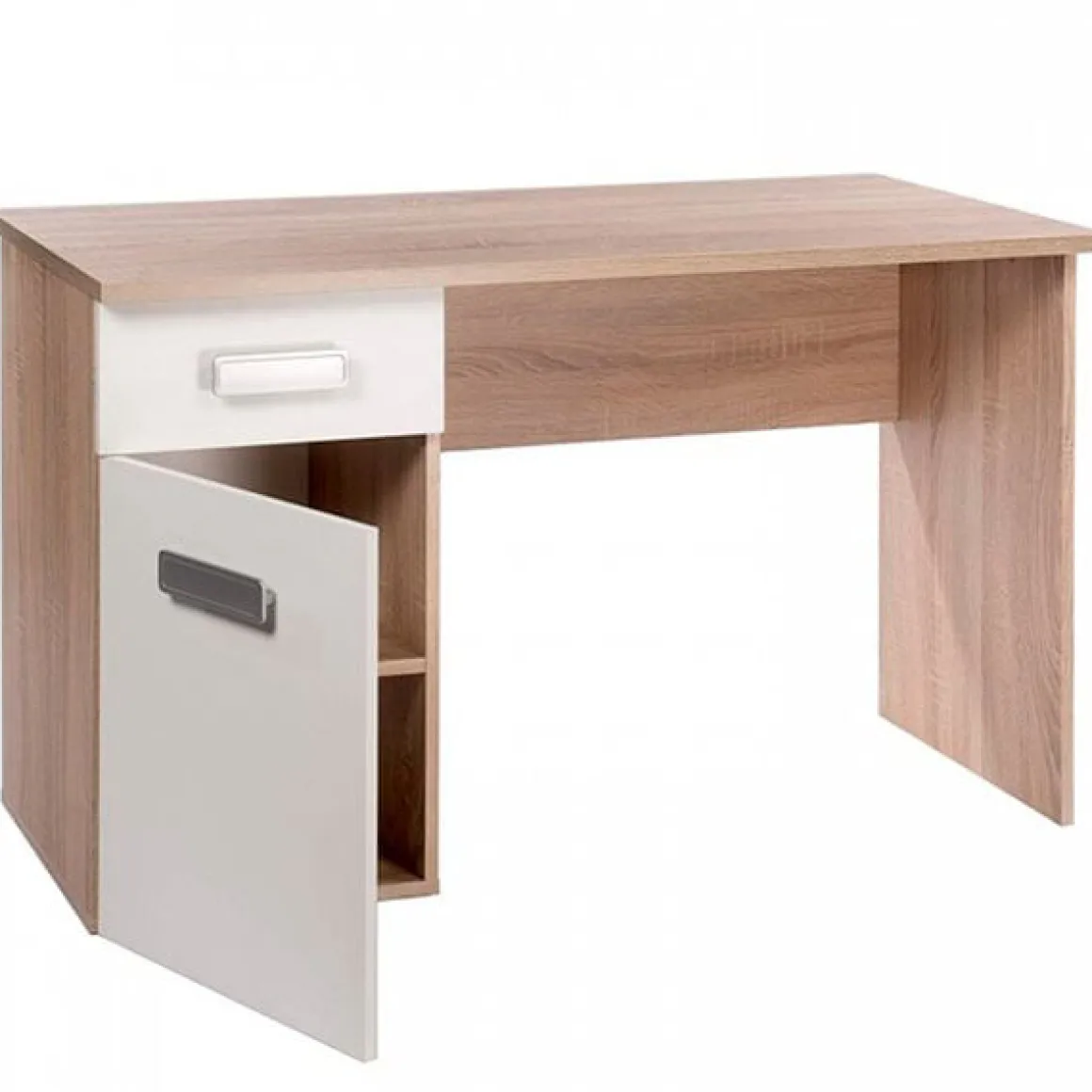 Escritorio Champion blanco/cambria 71x120x49,8 cm