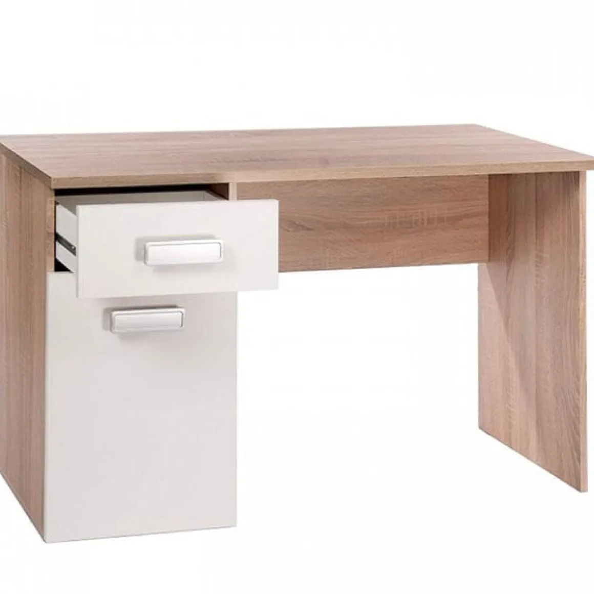 Escritorio Champion blanco/cambria 71x120x49,8 cm