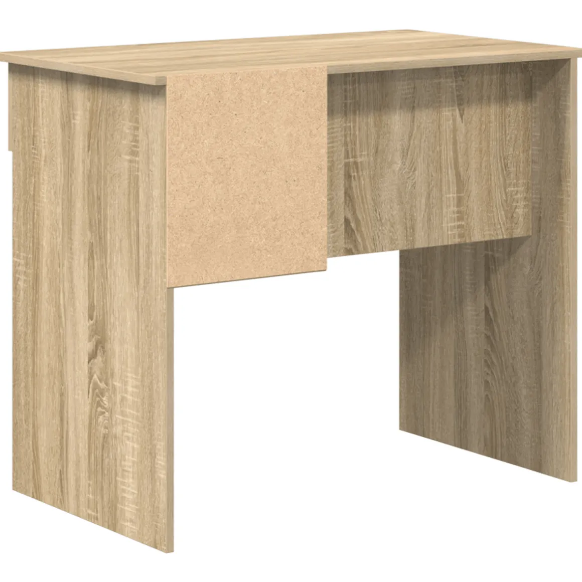 Escritorio Fang con cajón y compartimento 75x90x49 cm