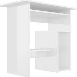 Escritorio Felipe V con estante y bandeja extraíble 74x80x45 cm