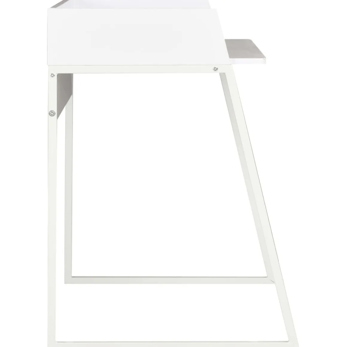 Escritorio Lira con borde alto 88x90x60 cm