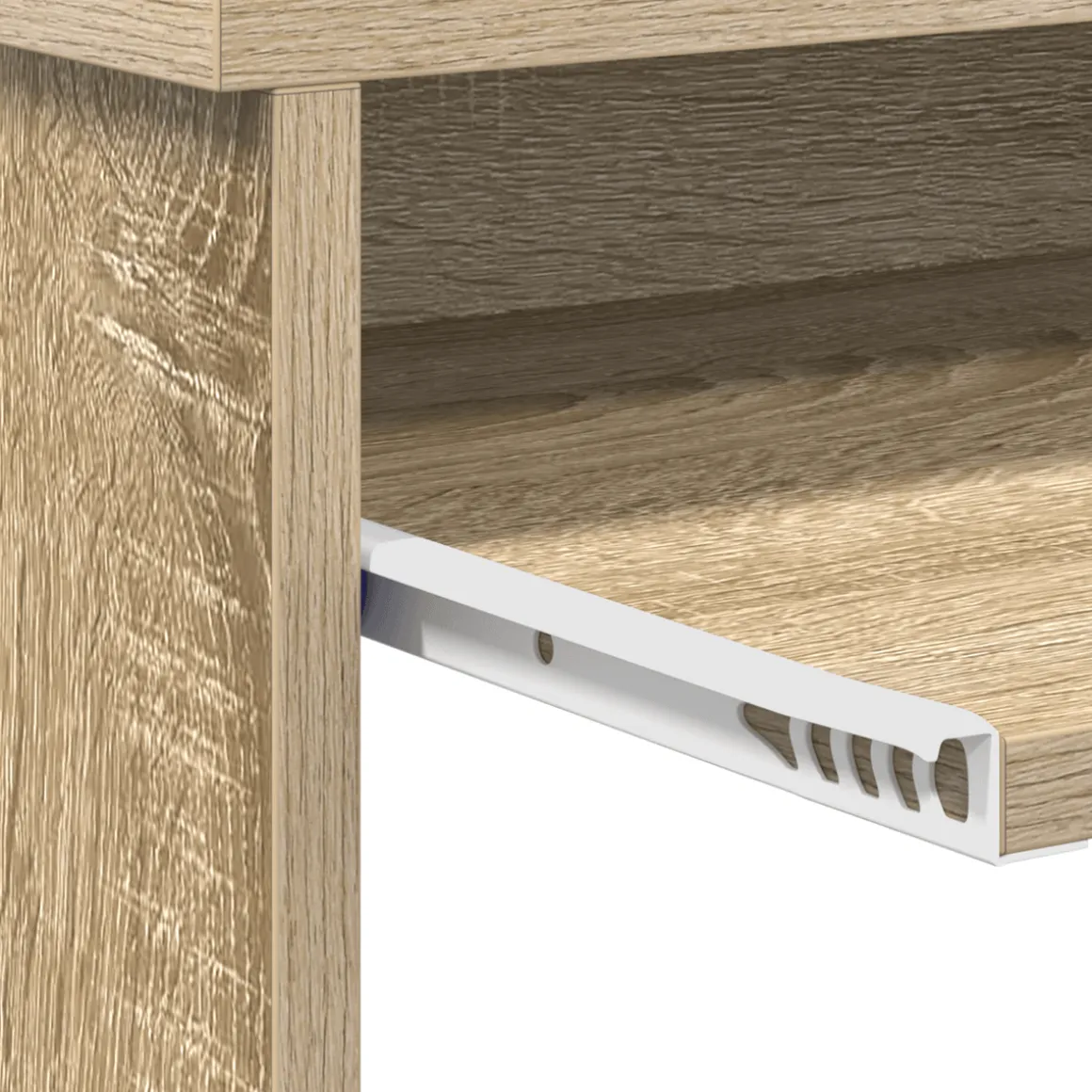 Escritorio Magali mesa + mueble auxiliar 88,5 x 120,5 x 44 cm