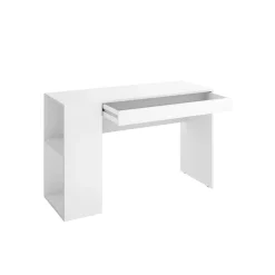 Escritorio Teo con estante + 1 cajón 74,5x115x50 cm