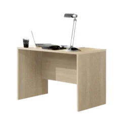Escritorio White encimera ancha + tablero frontal 75x150x75 cm