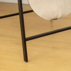 Espejo de cuerpo entero Raíz Homcom sin marco negro 160x40 cm
