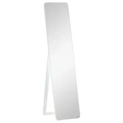 Espejo de cuerpo Timex Homcom con marco de madera blanco 156x37x43 cm