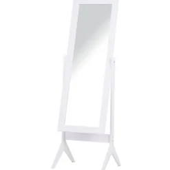 Espejo de pie reclinable Homcom blanco 148x47x46 cm