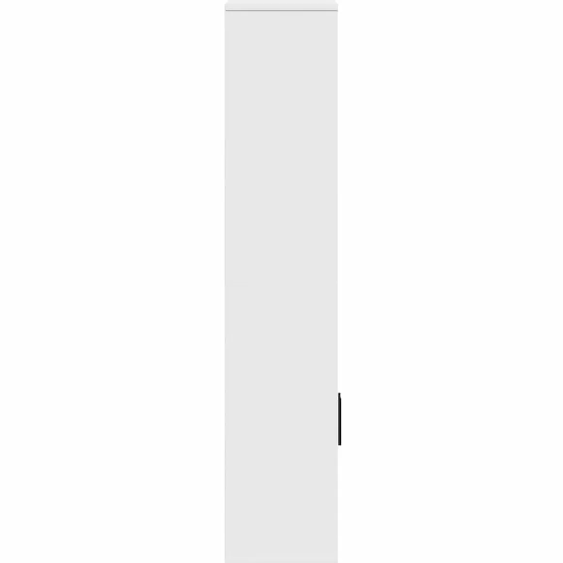Estantería Cordel 2 compartimentos + 2 puertas blanco 120x60x24 cm