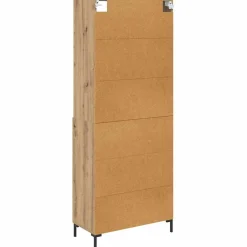 Estantería Frida 3 estantes + 3 cajones roble 180x69,5x69,5 cm
