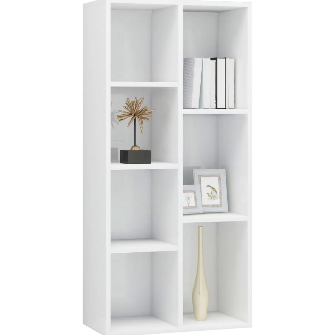Estantería Lawer 7 compartimentos 106x50x25 cm