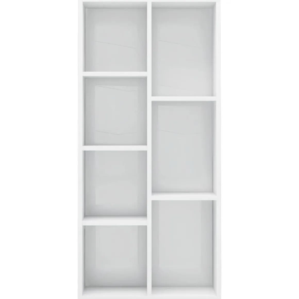 Estantería Lawer 7 compartimentos 106x50x25 cm
