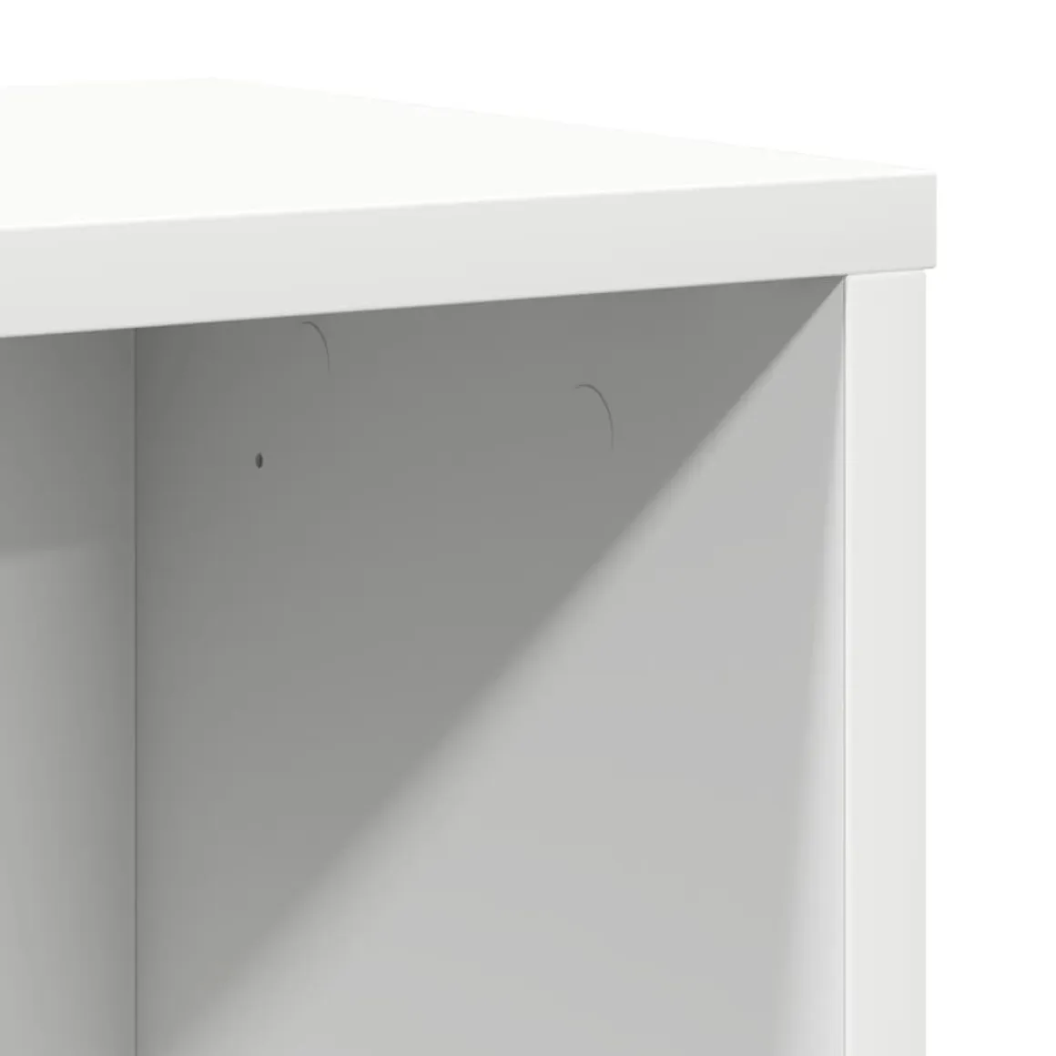 Estantería Lito 1 compartimento + 2 puertas blanco 85x60x24 cm