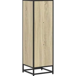 Estantería Milán 3 compartimentos roble 107,5x33,5x33 cm