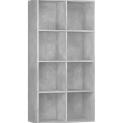 Estantería Onza 8 compartimentos 130x66x30 cm