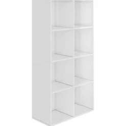 Estantería Onza 8 compartimentos 130x66x30 cm