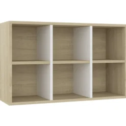 Estantería Rimal 6 compartimentos 98x66x30 cm