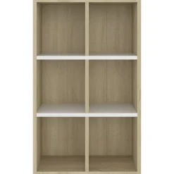Estantería Rimal 6 compartimentos 98x66x30 cm